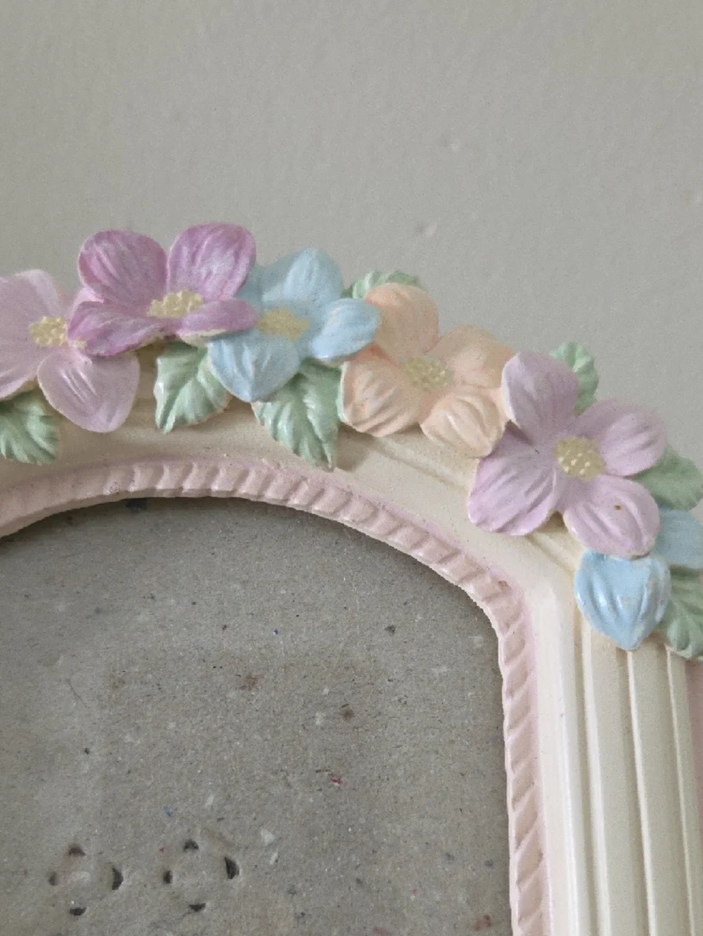 Floral Ceramic Photo Frame